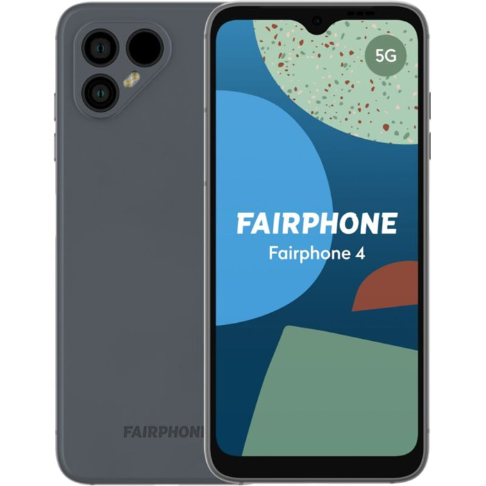 Smartphone FAIRPHONE 4 Gris 128 Go