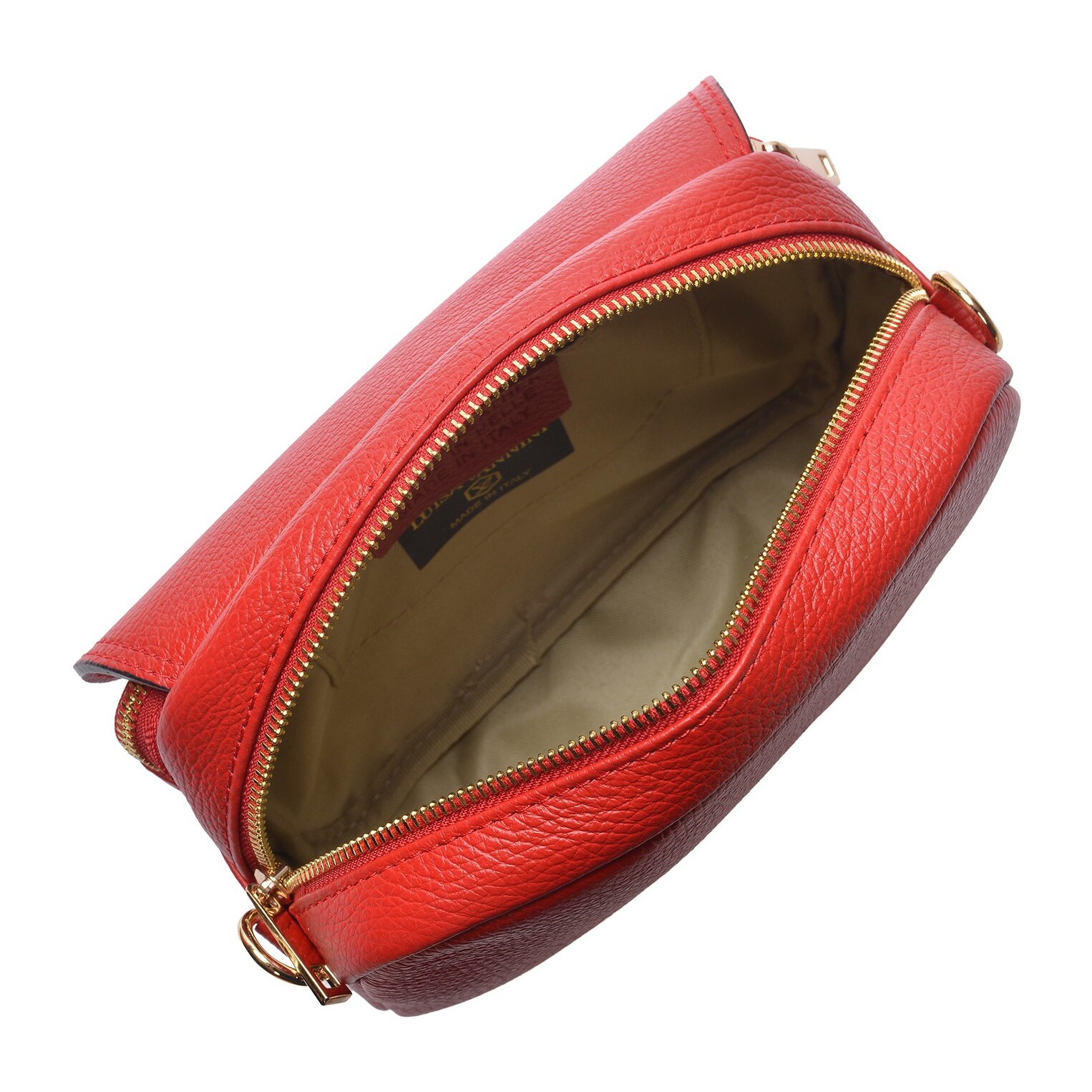 Borsa a spalla Anna Luchini Rosso