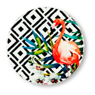 Set 6 sottobicchieri Excelsa – Tropical Chic, Dolomite Multicolore