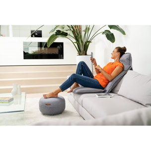 Housse de siège massant shiatsu - gris