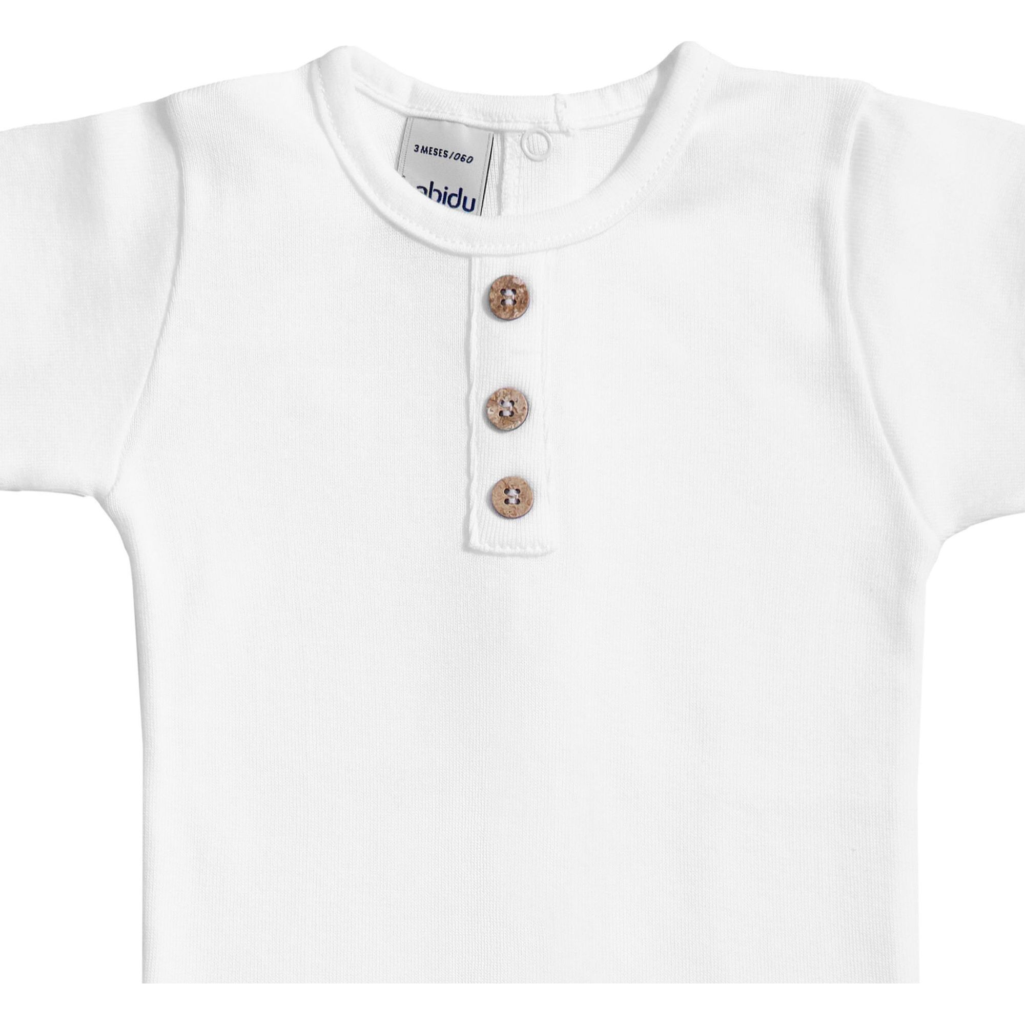 Body bebé manga corta con tapeta