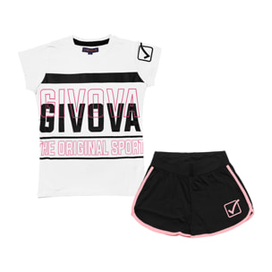 Completo Corto Ragazza GIVOVA Cotone 8 / 16 Anni