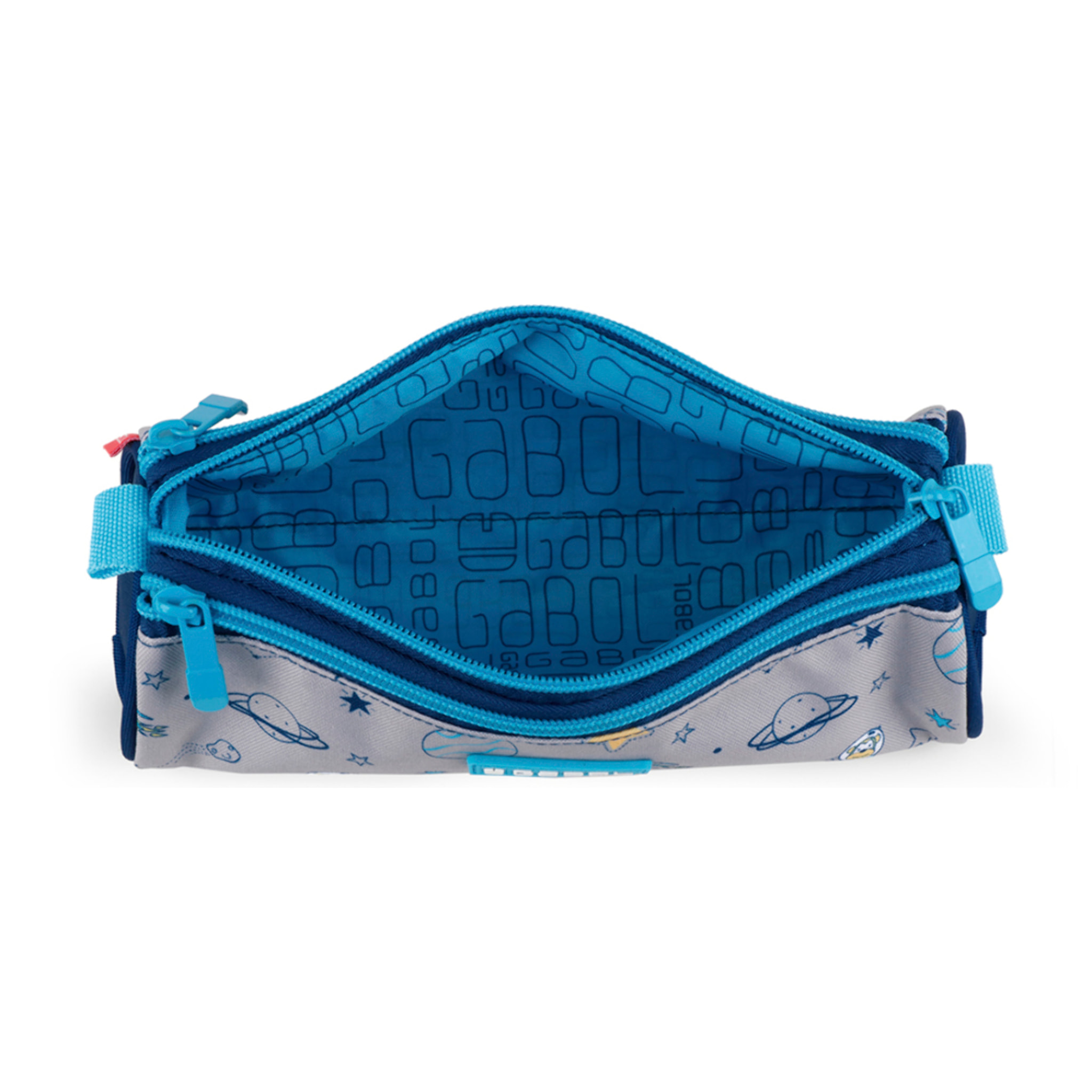 Estuche triple Gabol SPACE del espacio y resistente al agua