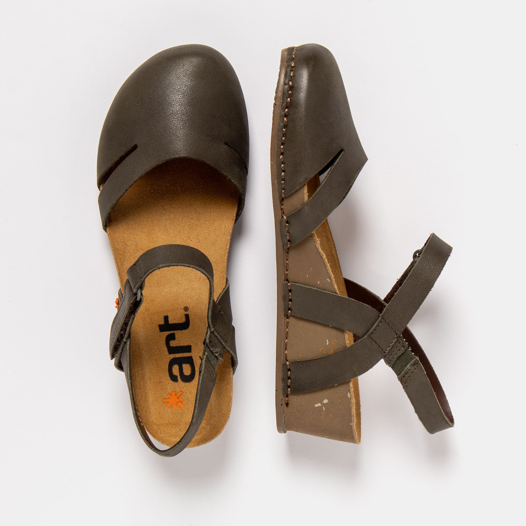 Sandalias 1931 ROMA KAKI/ I LIVE color Kaki