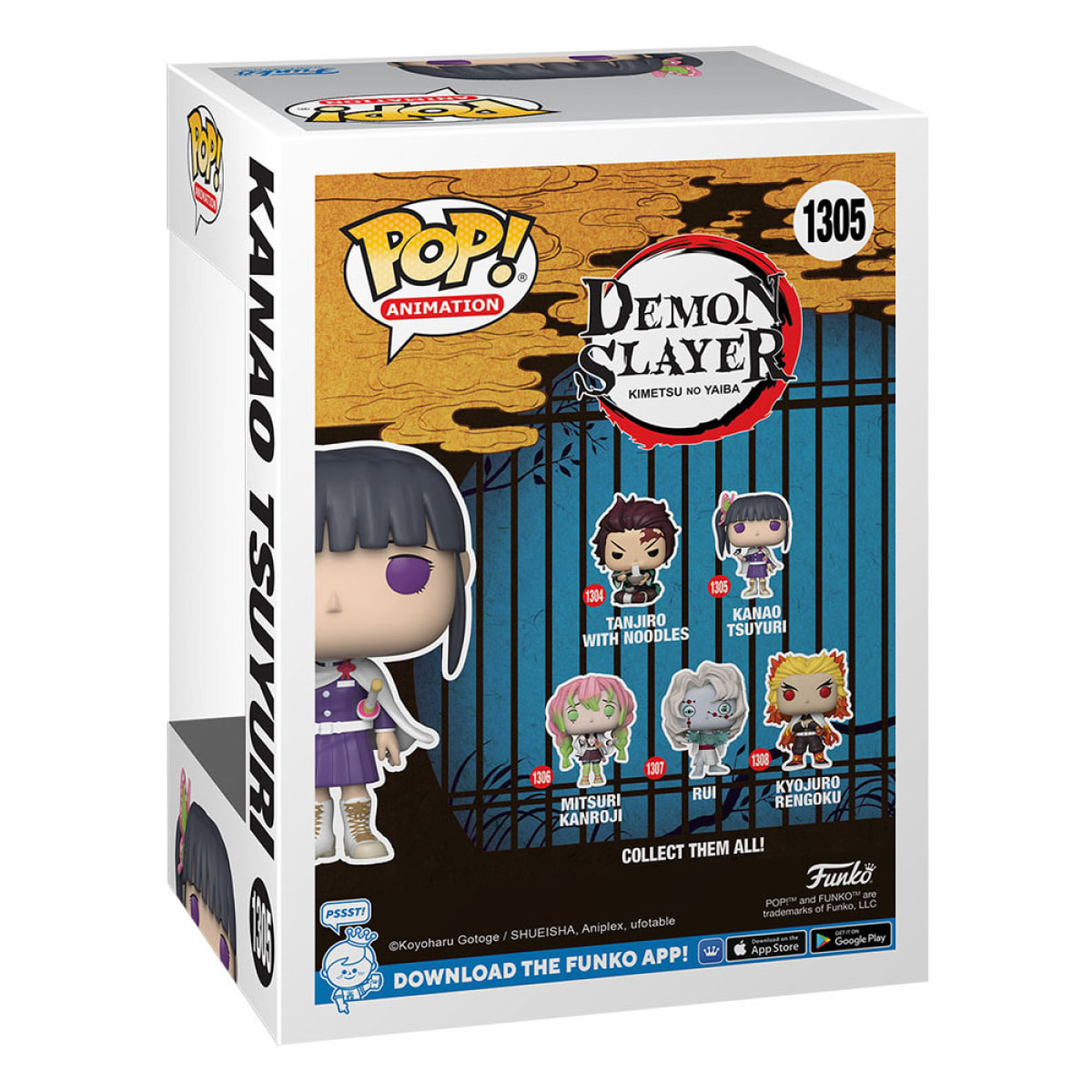 Demon Slayer Pop! Animation Vinile Figura Kanao Tsuyuri 9 Cm Funko