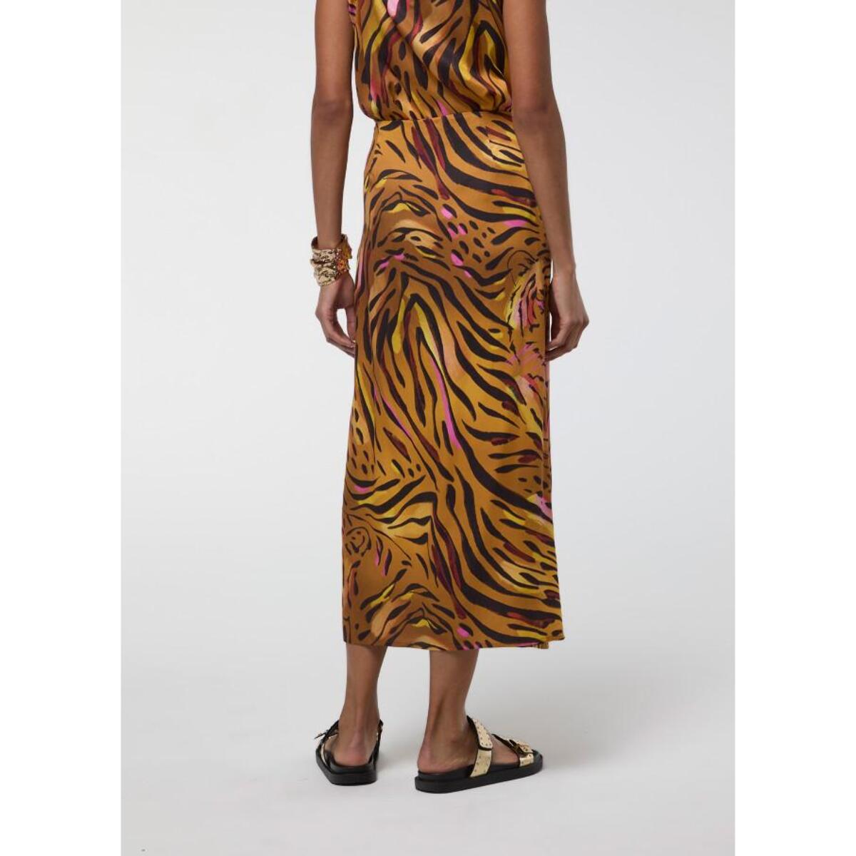 Gonna a sarong con stampa tigre