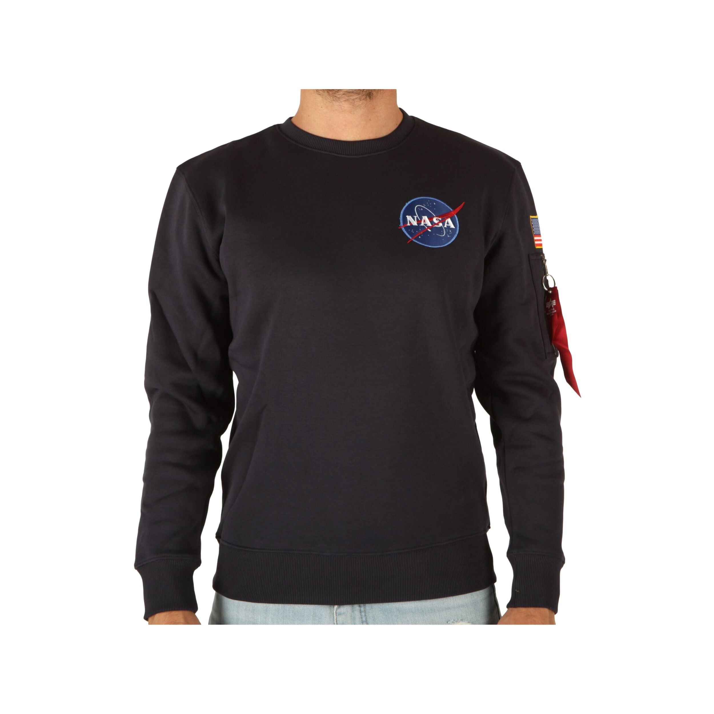 Felpe Alpha Industries Space Shuttle Sweater Blu