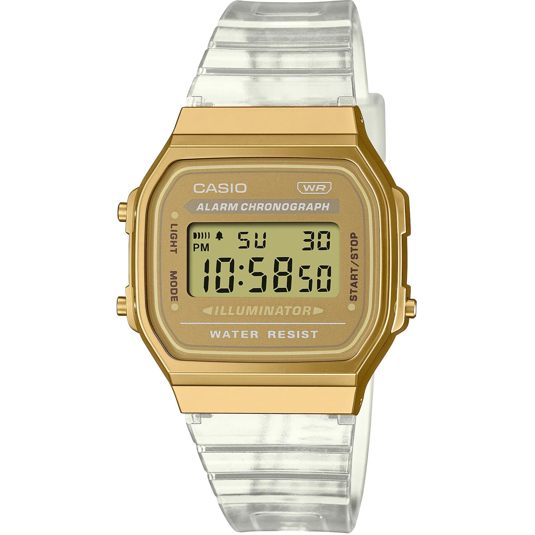 Reloj Casio A168XESG-9AEF Unisex Digital Cuarzo con Correa de Resina