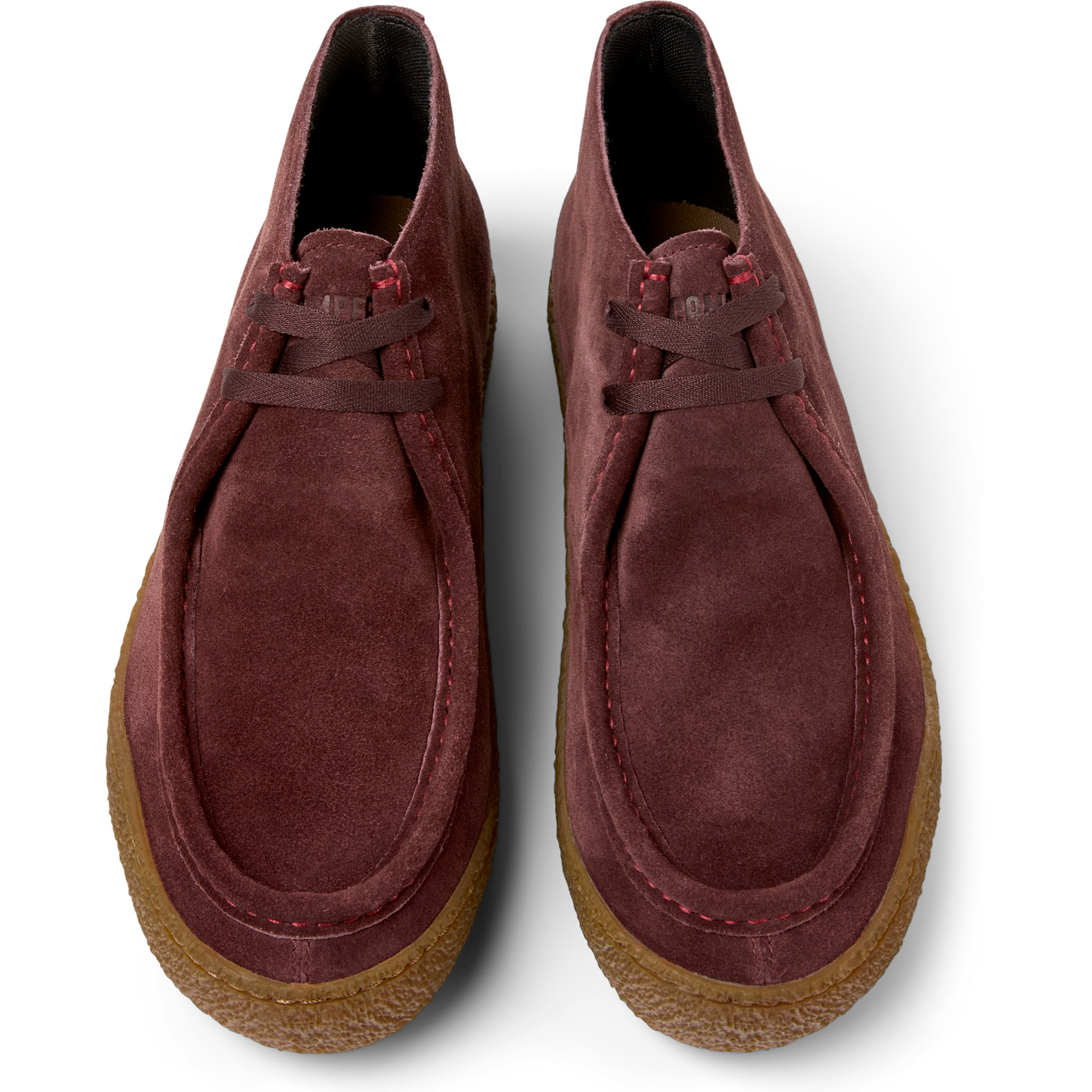 Botines - CAMPER Peu Terreno - Burdeos - Piel de ante