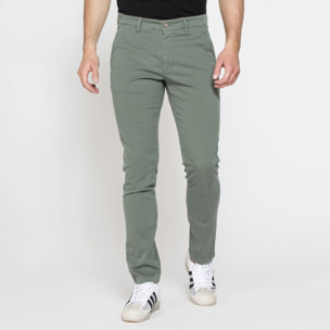 PANTALONE CHINO MOD. 617 IN GABARDINA ELASTICIZZATA
