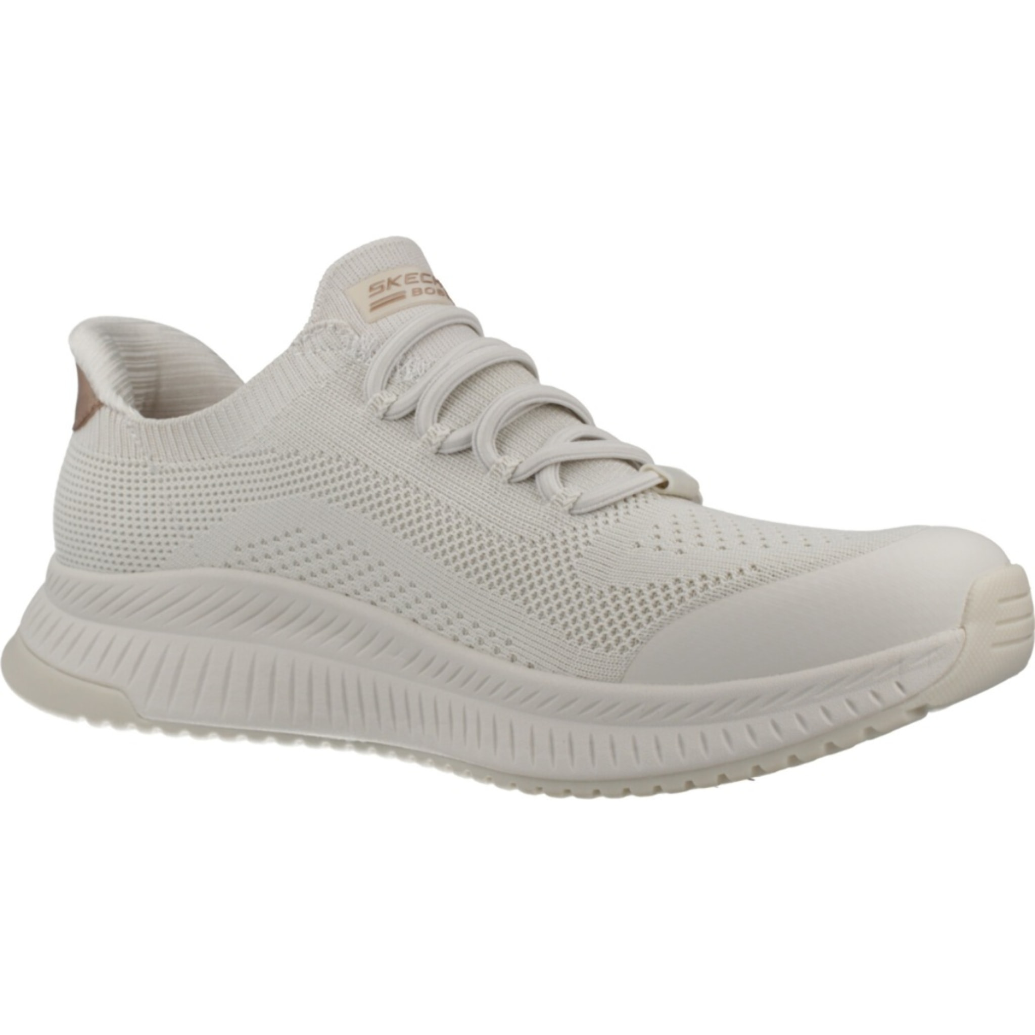 Sneakers De  Mujer Slip-ins Bobs Squad 4 Dire Step Blanco