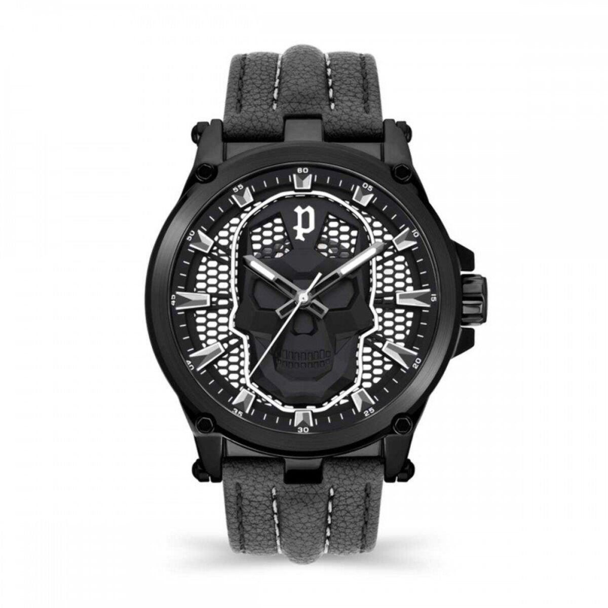 Reloj Police PEWJA2108201 Hombre Analogico Cuarzo con Correa de Cuero