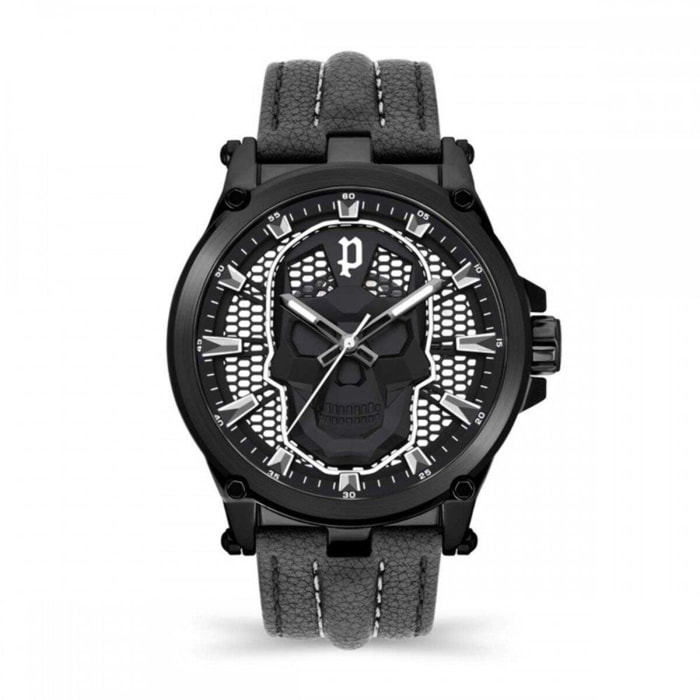 Reloj Police PEWJA2108201 Hombre Analogico Cuarzo con Correa de Cuero