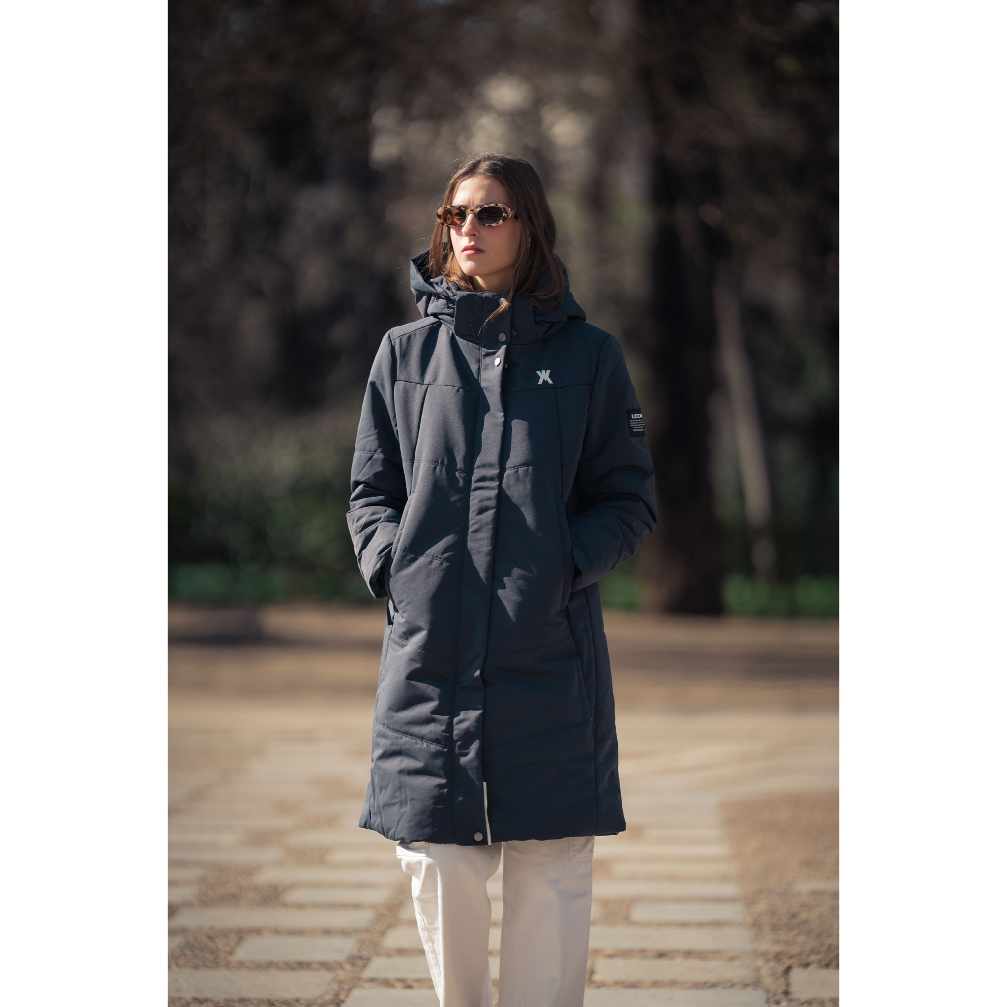 Chaqueta para mujer KUSTOM SILVA - Azul marino