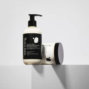 Cheveux Secs et Frisés - Crème de Coiffage Sans Rinçage pour Cheveux Secs et Frisés