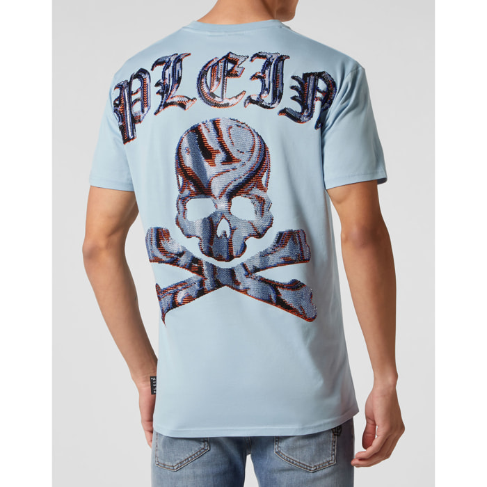PHILIPP PLEIN T-Shirt Round Neck SKULL&BONES