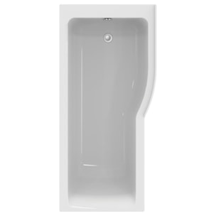 Ideal Standard baignoire pour bain douche 150x80 asymétrique Connect Air droite blanc
