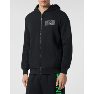 PLEIN SPORT Hooded Sweatjacket