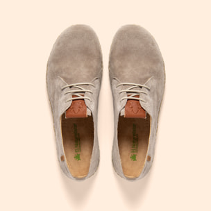 Zapatos N678 SILK SUEDE TAUPE / CAMPOS color Taupe