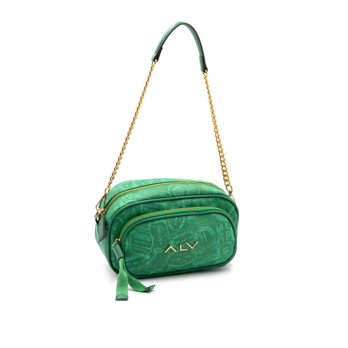 Borsa a tracolla  da donna Poliuretano Prodotto alla Moda 25x12x16 cm