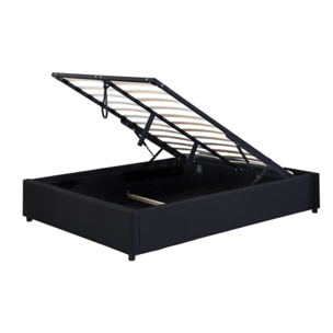 Lit coffre avec sommier Otto