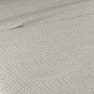 Set di lenzuola in cotone 100% vinuesa tortora