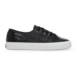 Superga - Donna Nero - 3750 Kaiman Synthetic Material Leggera