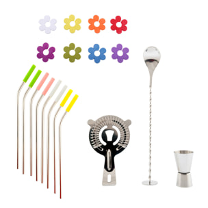 Party - Set dégustation cocktails fleuri pour 8 personnes