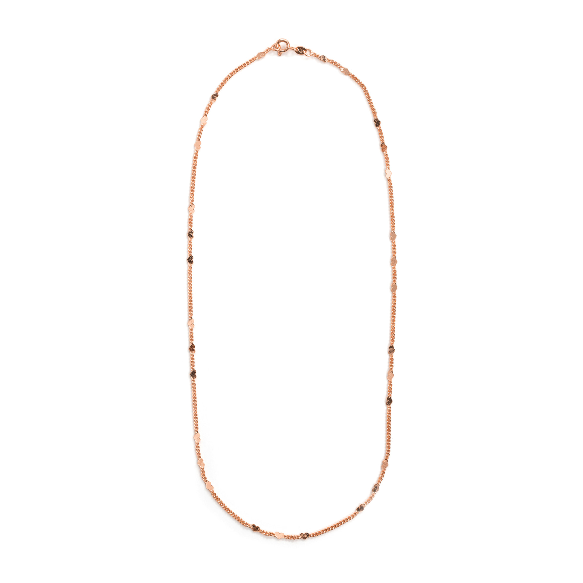 Collar Fons acabado oro rosa 18k