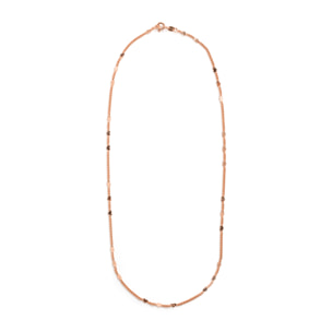 Collar Fons acabado oro rosa 18k