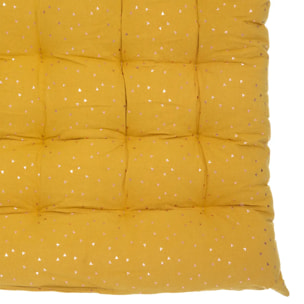 Matelas de sol enfant "Berlingot" jaune moutarde 60x120cm