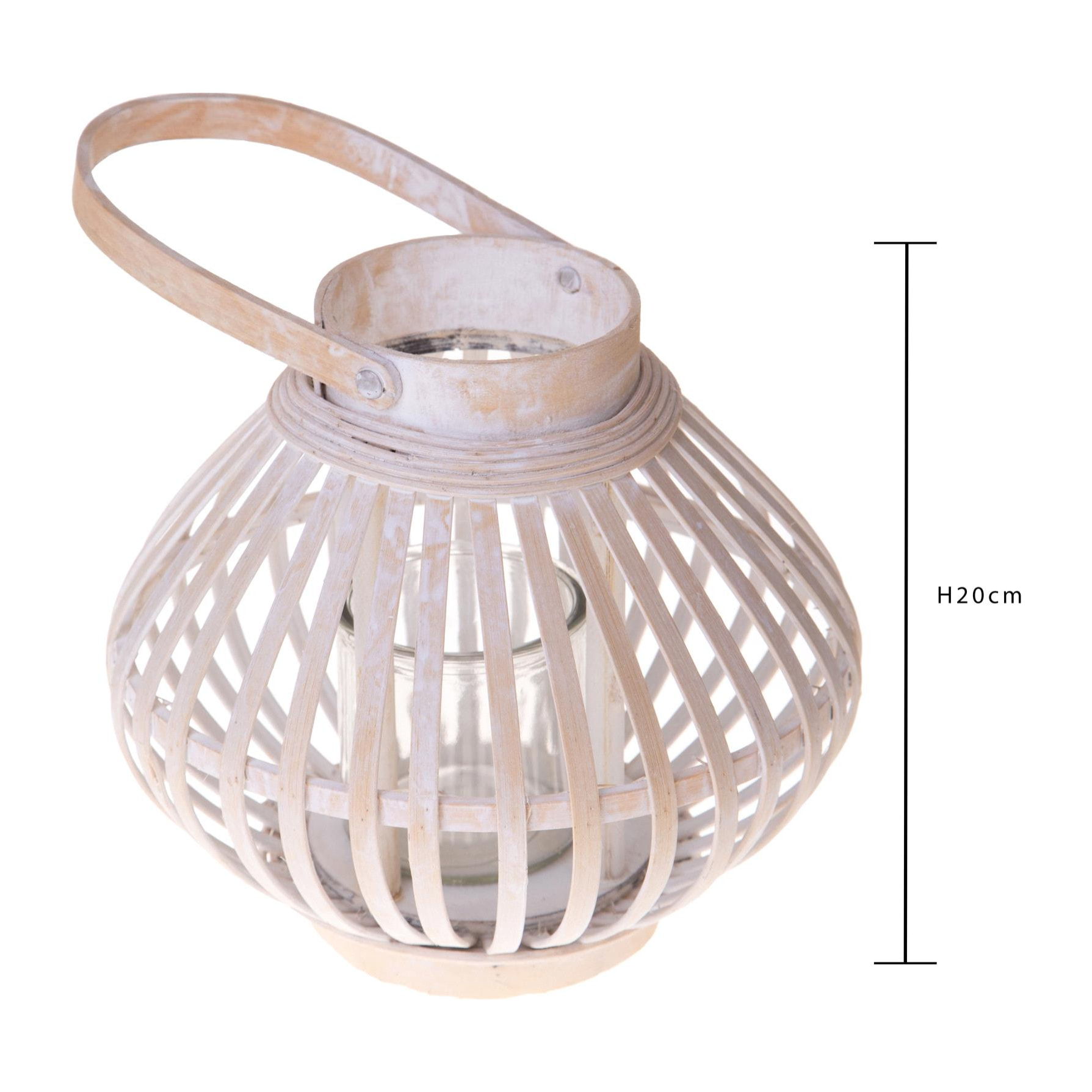 Lanterna - Pezzi 2 - 24xH28x24cm - Bianchi Dino SpA