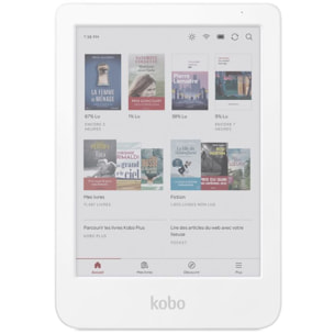 Liseuse eBook KOBO Clara Colour Blanche
