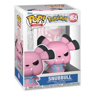 Pokemon Pop! Games Figure in Vinile Snubbull (EMEA) 9 Cm Funko