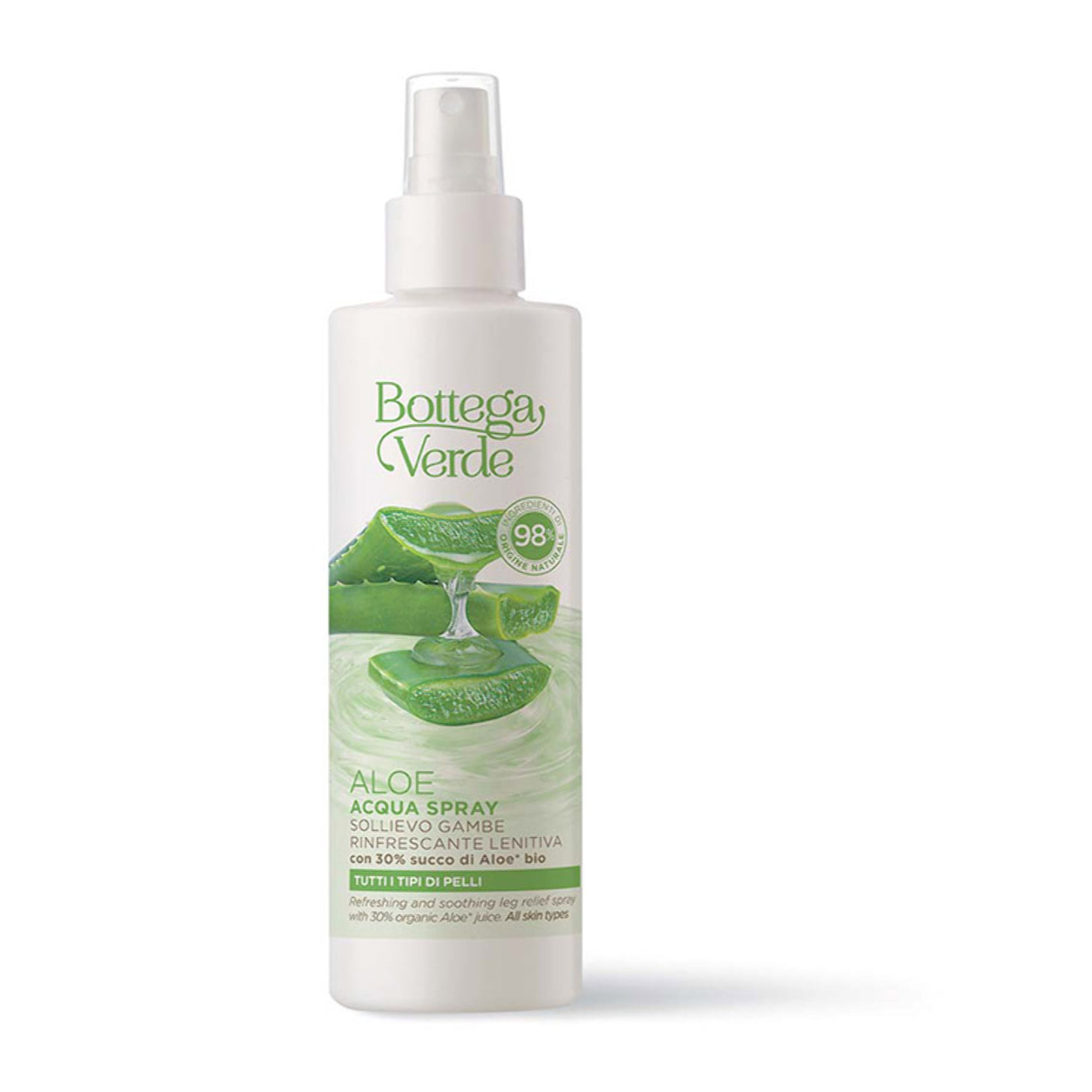 ALOE - Acqua spray sollievo gambe