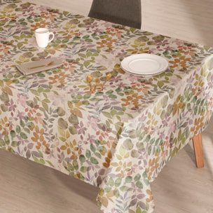 Mantel estampado antimanchas NAIROBI MULTICOLOR