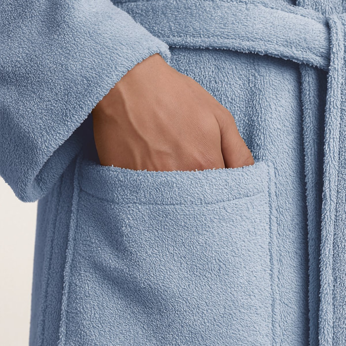 Albornoz - 100% algodón rizo peinado - 420 g/m2