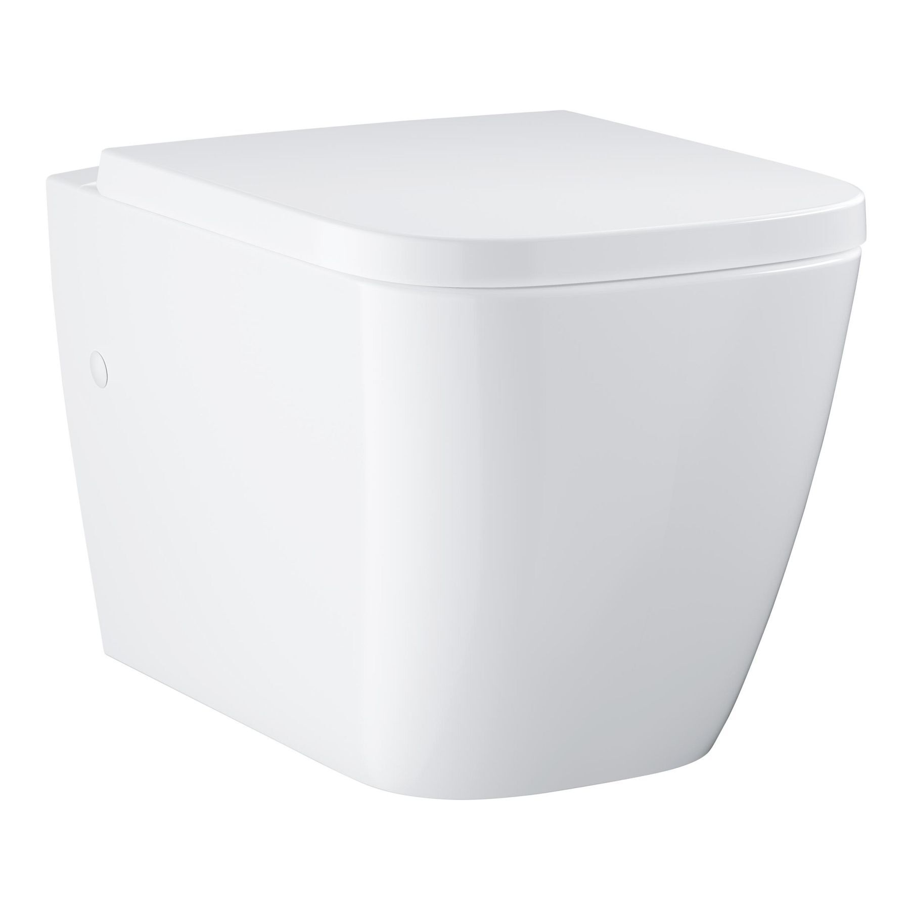 Pack WC bâti support + cuvette et abattant + plaque de commande + habillage à carreler