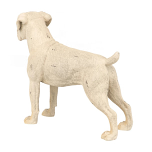 Figura Perro Resina 29x9x25 Cm