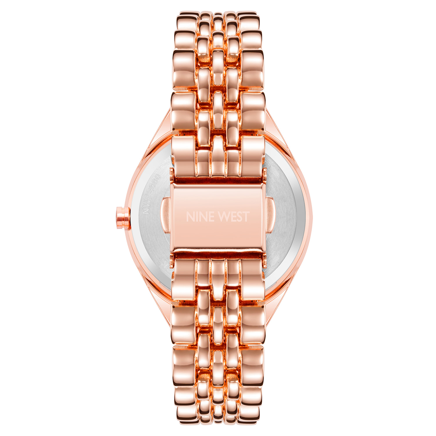 Reloj Nine West NW-2660SVRG Mujer Analogico Cuarzo con Correa de Metal
