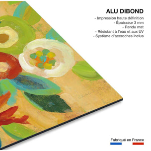 Tableau flower market Tableau alu Dibond