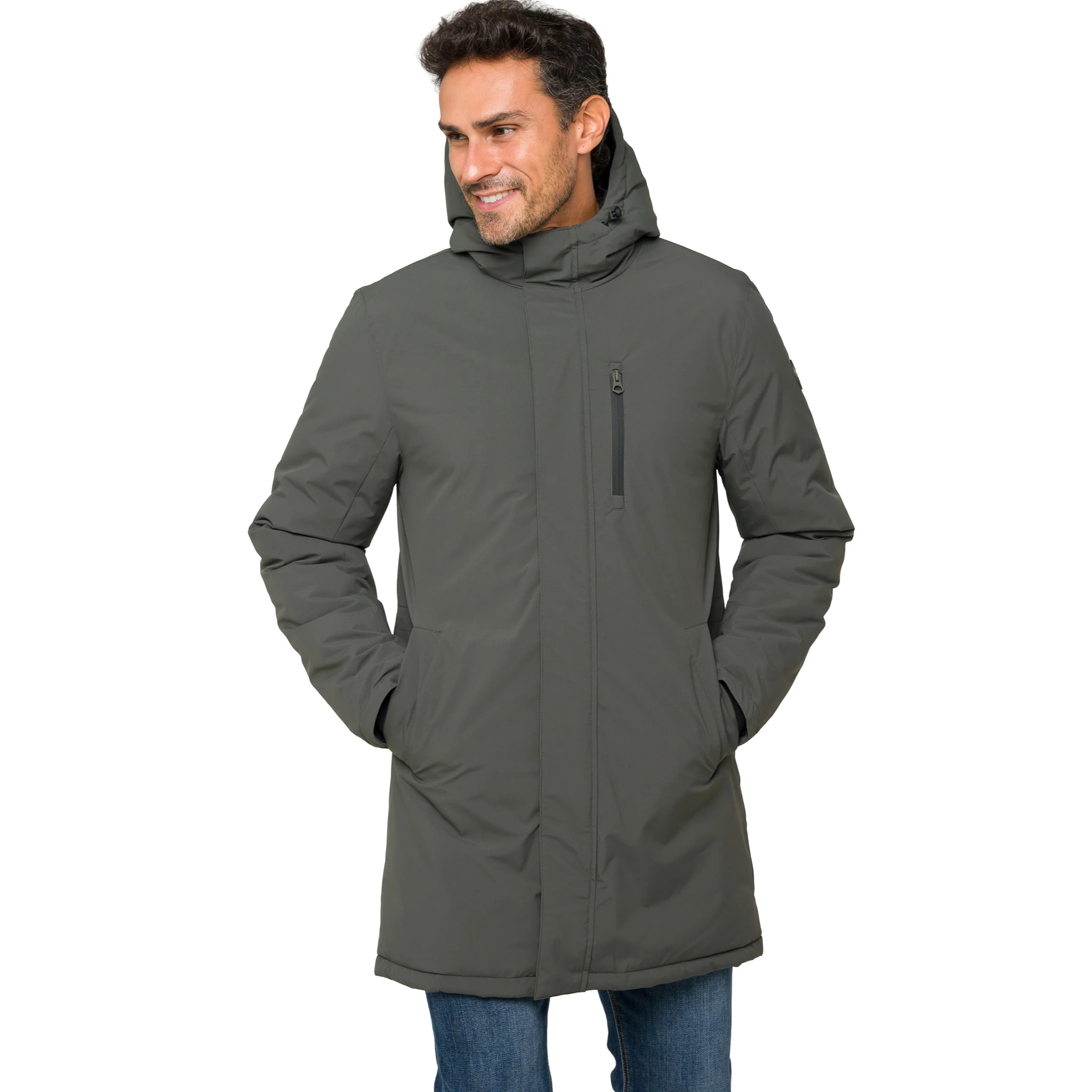Parka LATEMAR acolchada impermeable verde