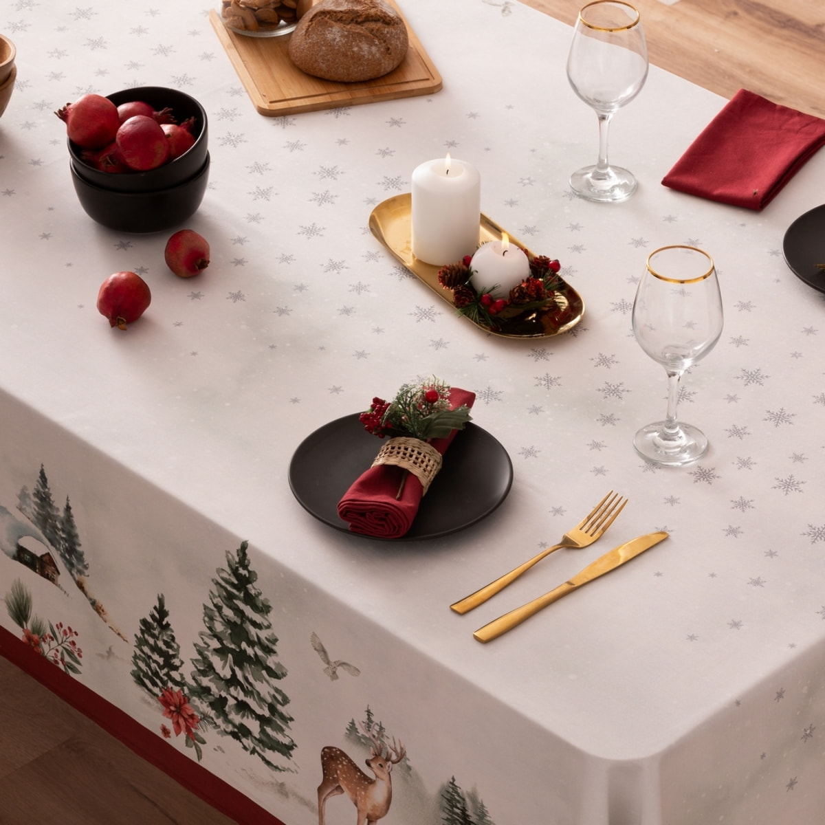 Nappe anti-tâches SNOWBALL MULTICOLOR