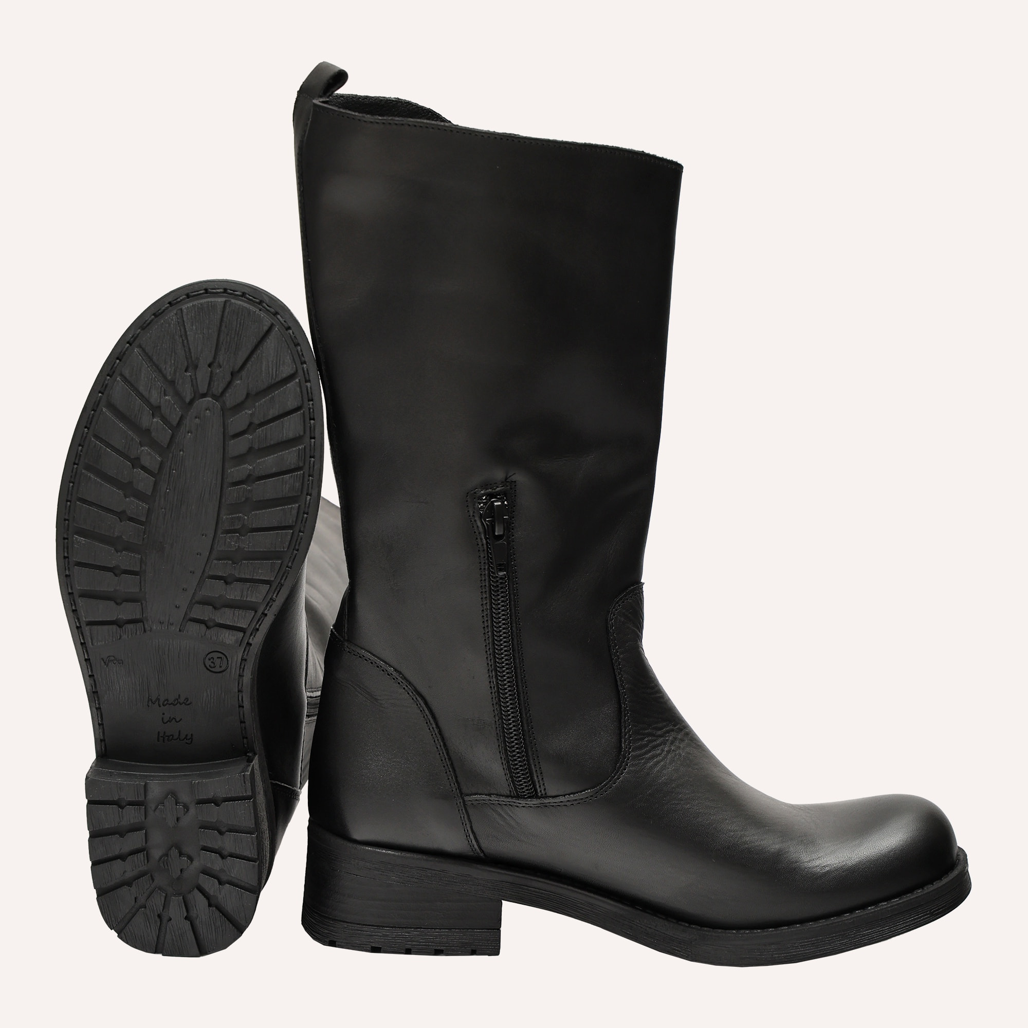 Stivaletto in vera pelle