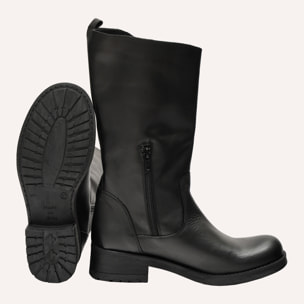 Stivaletto in vera pelle