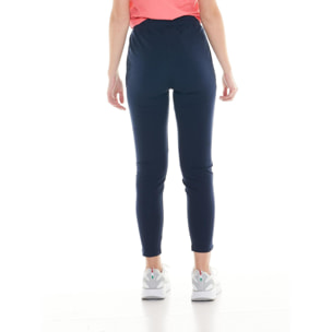 Pantalón de chándal básico con costuras verticales para mujer de Leone