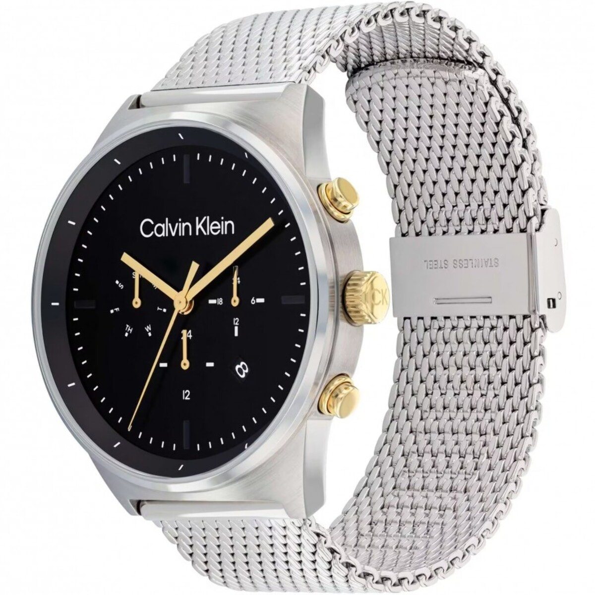 Reloj Calvin Klein 25200296 Hombre Analogico Cuarzo con Correa de Acero inoxidable
