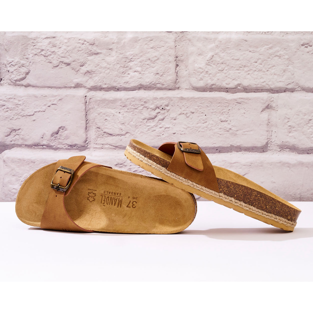 Sandalo Mandèl Marrone