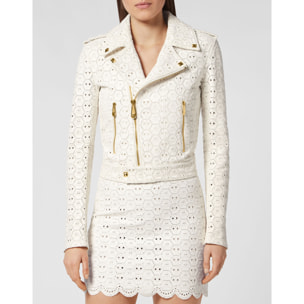 PHILIPP PLEIN Biker de cuero