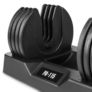 Pesa ajustable FITFIU regulable 2,3Kg hasta 11,5Kg